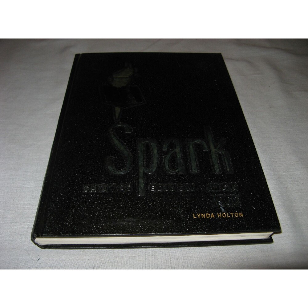 1962 Spark Thomas Edison High San Antonio Texas High School Yearbook Annual